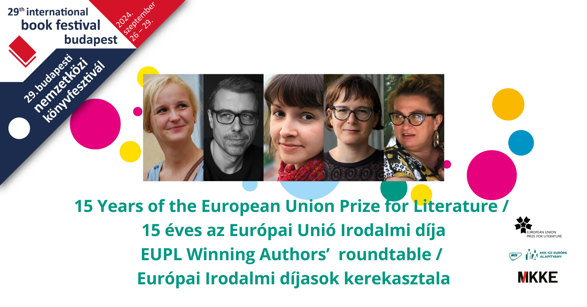 15 years of the European Prize for Literature